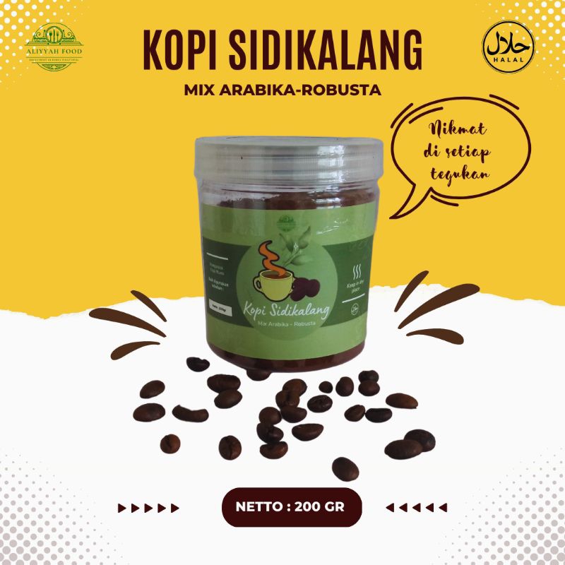 

Kopi Bubuk Sidikalang Original 200 Gram Mix Robusta Arabica Salah Satu Jenis Kopi Terbaik di Indonesia