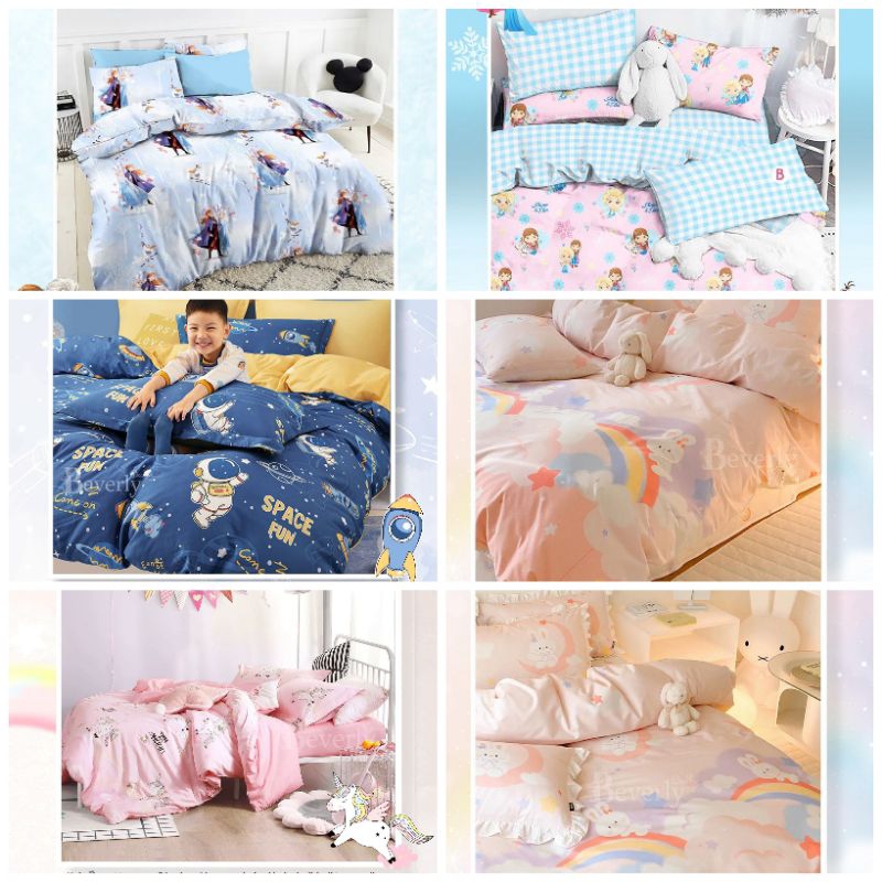 SPREI FROZEN  MIKI MOUSE sprei katun star / esra / katun cvc motif anak
