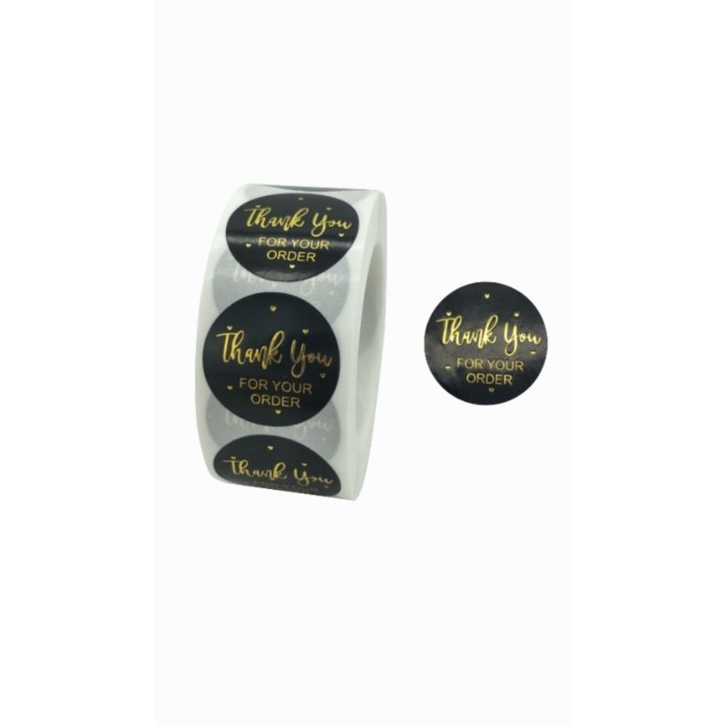 

Stiker Thank You & Stiker Handmade label segel serbaguna - V7BG