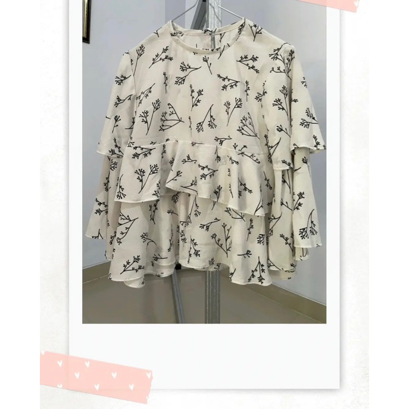 Top Ruffle Ala Korea