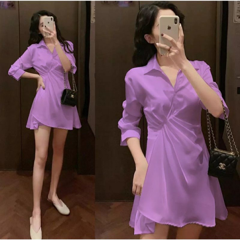 JCTK - Minidress Sandia / Dress Mini Wanita Terbaru / Dress Wanita Korean Terbaru