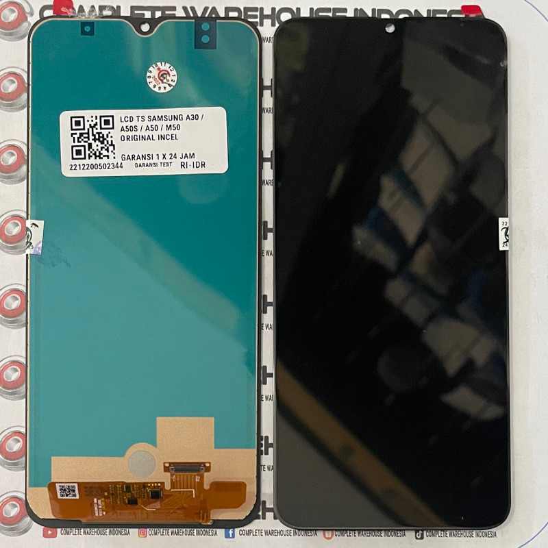 [02344] LCD SAMSUNG A30 / A50 / A50S / M50 / LCD TS SAMSUNG A30 ORIGINAL INCEL (NON FINGER)
