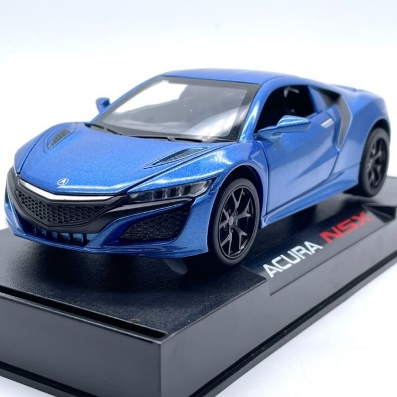 Diecast Mobil Acura NSX Alloy - Miniatur Mobilan Sedan Koleksi Anak Dewasa