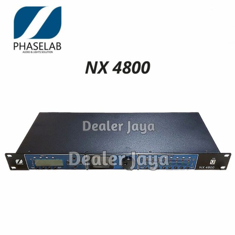 Audio Speaker Manager DLMS PHASELAB PHASE LAB NX 4800 Original 4 In 8 Out TERBAIK