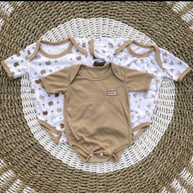 3pc jumper bodysuit motif cream