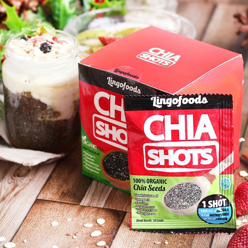 RINGFOOD Chia Shots Biji Chia 100 gram Halal