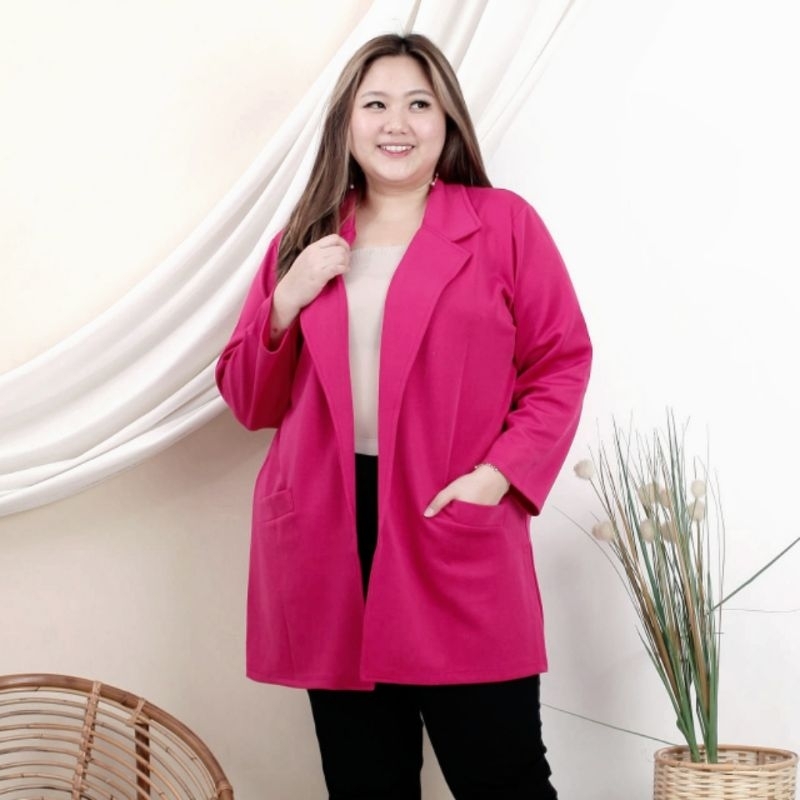 (NEW!!) M-XXL BLAZER BIGSIZE BLAZER JUMBO LONG BLAZER