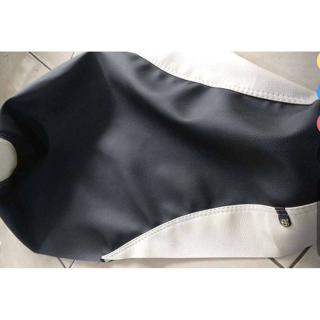Kulit Jok motor Vario 125 150 110 techno full Mbtech - Sarung Jok motor Vario MBtech lis Warna - Cov