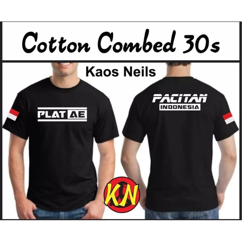 KAOS PLAT DAERAH PACITAN PLAT AE INDONESIA