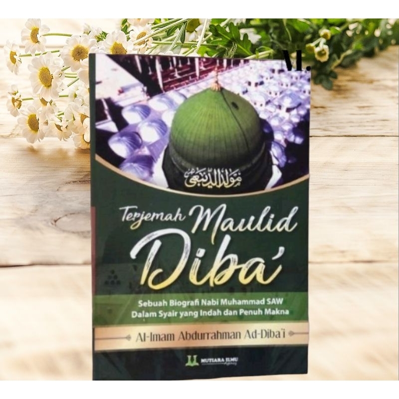 Buku TERJEMAH Maulid DIBA' besar HVS mutiara ilmu | maulid diba