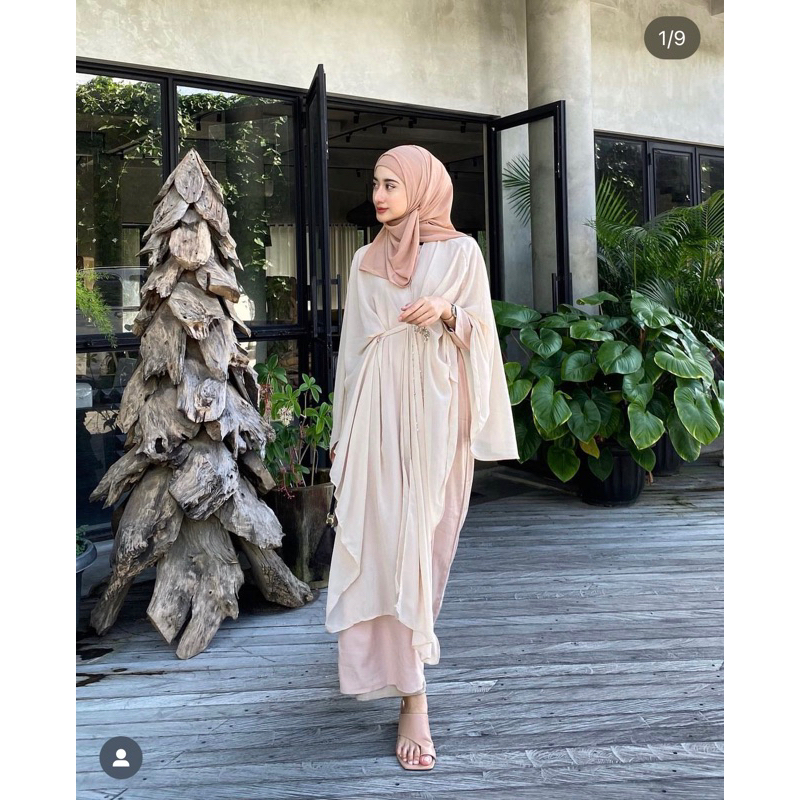 eira kaftan dress