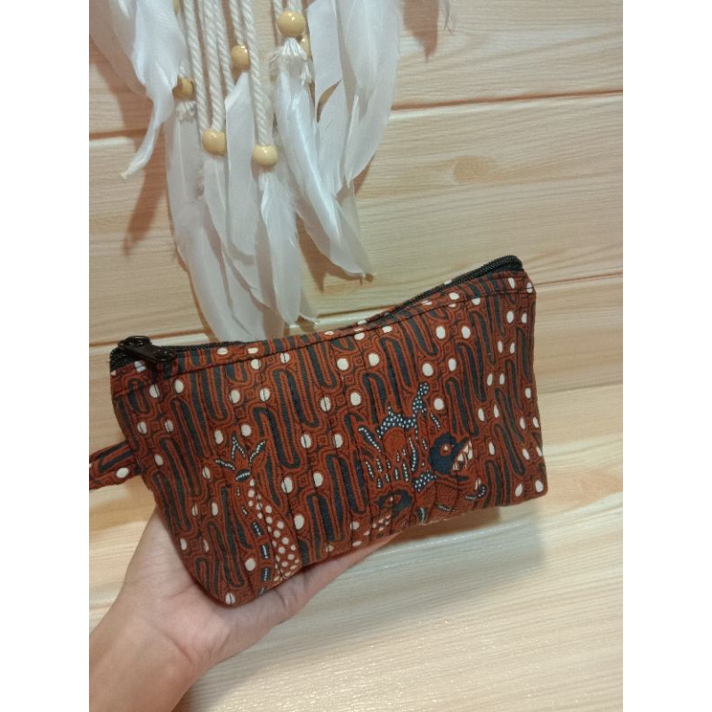 Dompet Batik Jogja Murah Jahit Rajang Motif RANDOM