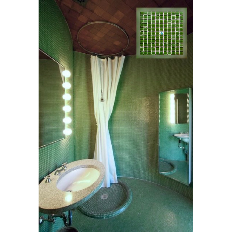 Mosaic dinding interior / dinding dapur