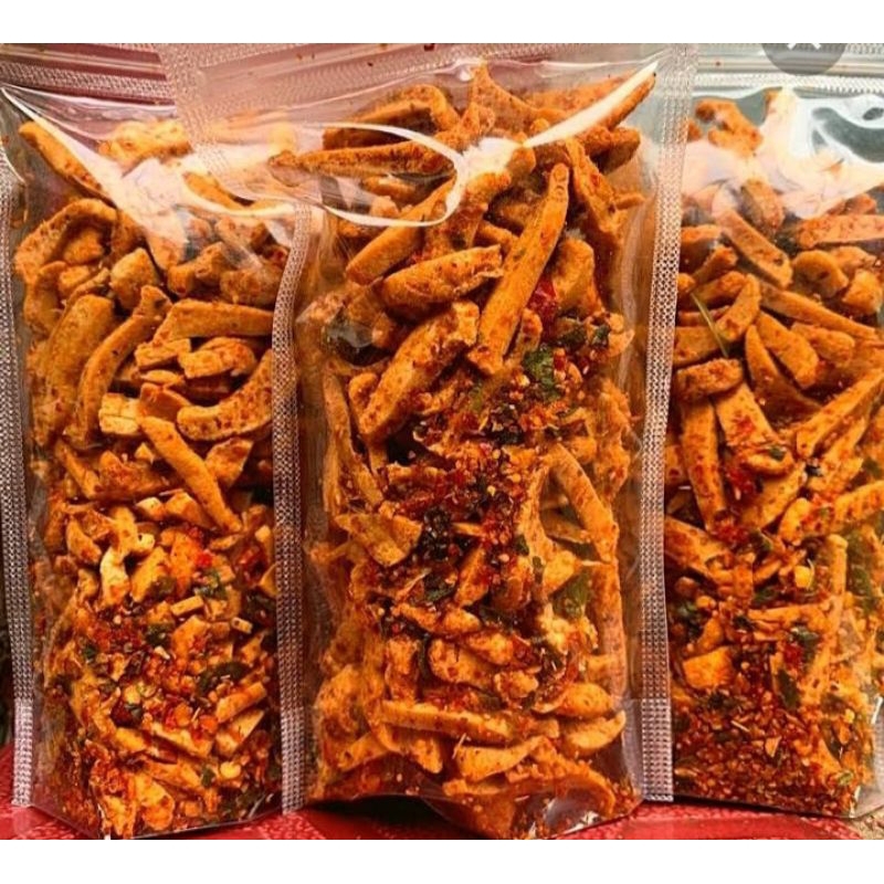 

Basreng pedas daun jeruk