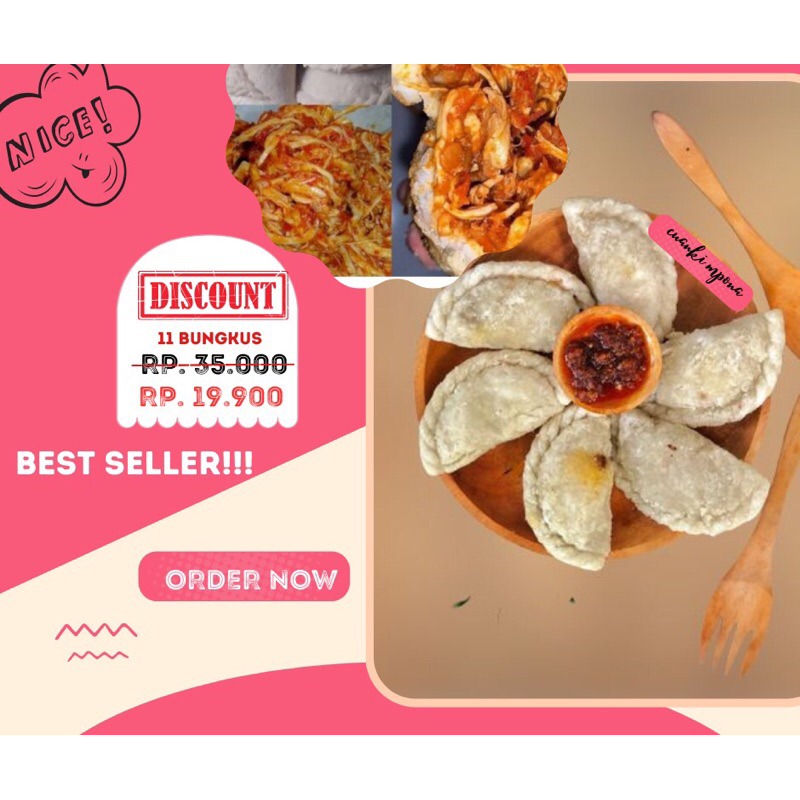 

[BEST SELLER] Cireng Isi Ayam Mercon Vacum