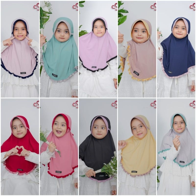 HIJAB ANAK-ANAK CARISSA CR360