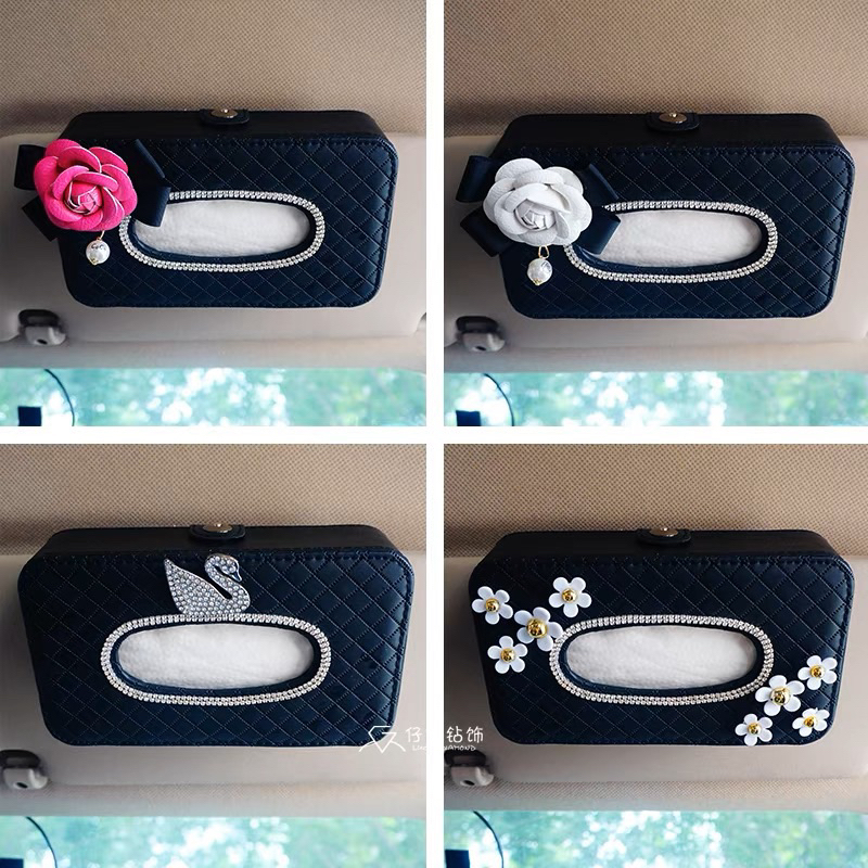 tempat tissue box tissue mahkota angsa swan pita mickey tempat tissue hook gantungan tissue box