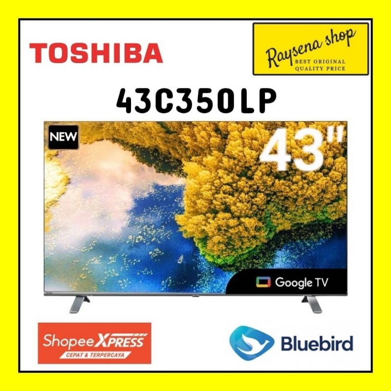 TOSHIBA 43C350LP 4K UHD HDR Smart Google TV 43 Inch 43C350