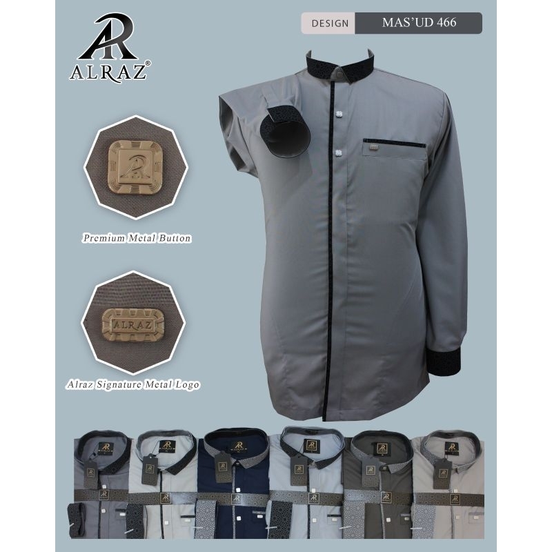 KOKO peria ALRAZ lengan panjang /baju taqwa