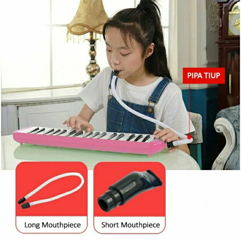 Alat Musik Pianika Set Selang Tas Keyboard  SS10