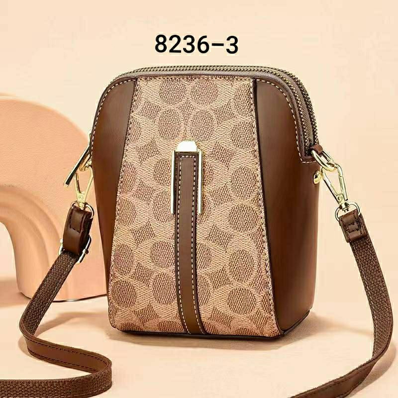 Tas Selempang Wanita 2Resleting  kode 8236