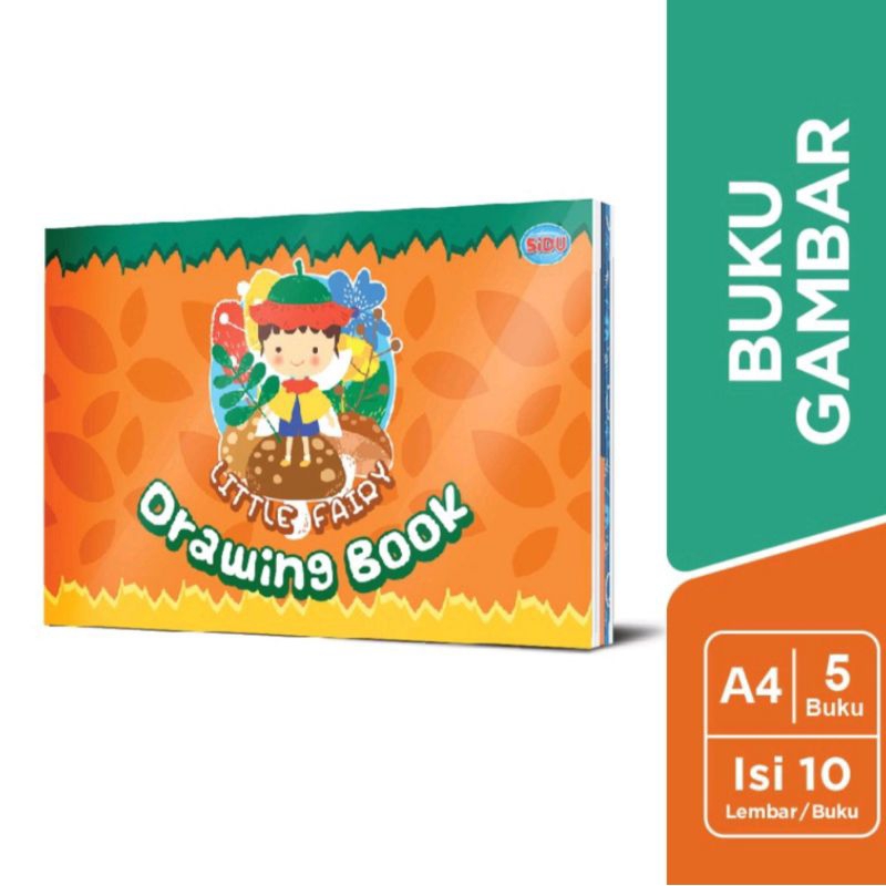 

Buku Gambar Dodo A4 PERPAK ISI 10 DRAWING BOOK A4