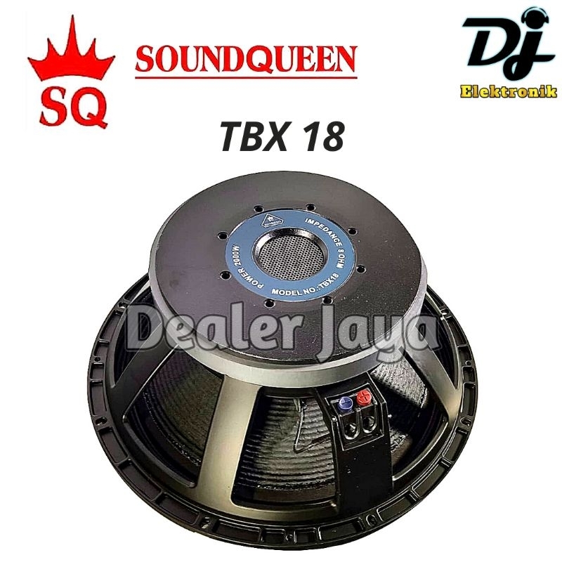 Speaker Komponen Soundqueen TBX 18 / TBX18 - 18 inch