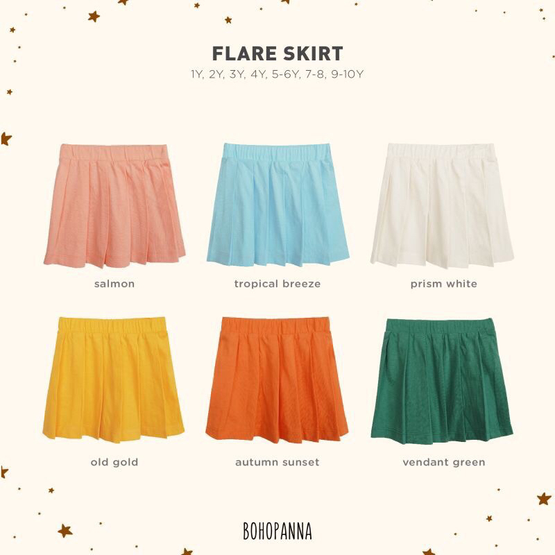 DINOANDBUNNY - FLARE SKIRT - Bohopanna Bohobaby - Rok Anak Perempuan