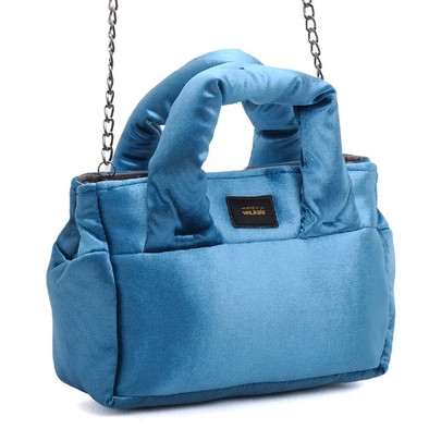 House Of We.Kala - Sling bag Wanita Velvet Puffy Bag Kiera Handle Bag