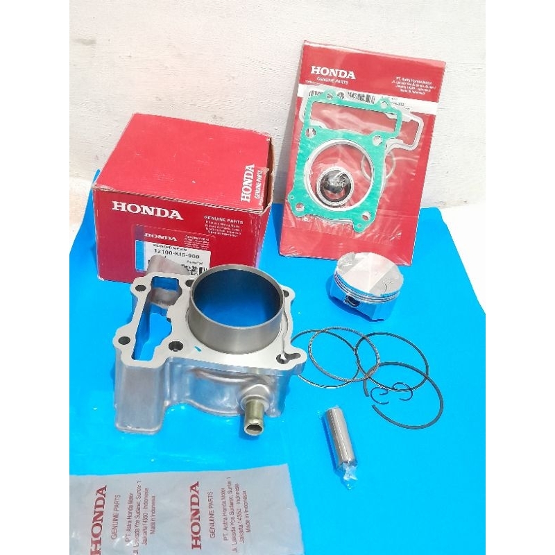 Blok seher komplit isi piston kit K15 honda cbr lama