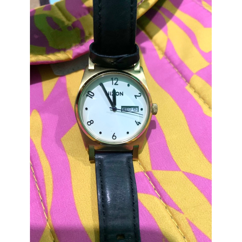 NIXON THE JANE LEATHER WATCH
