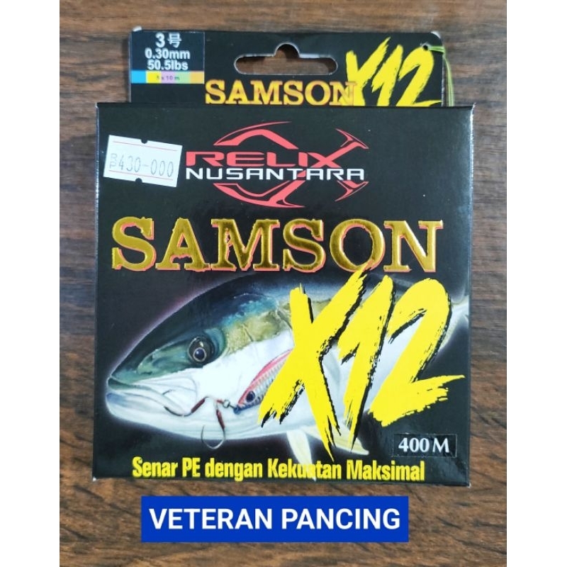 PE Relix Samson X12 PE3 - 400m