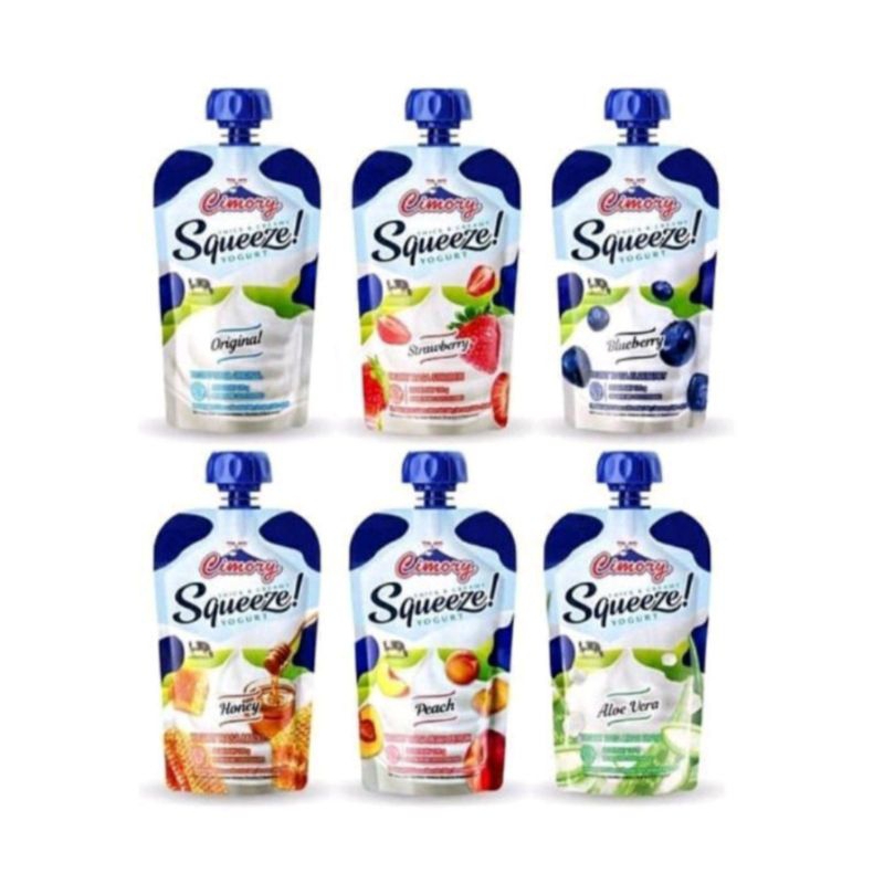 CIMORY Yoghurt Squeezy Pouch 120gr