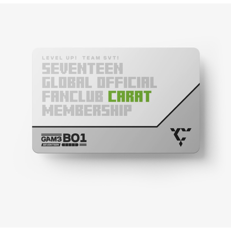 SEVENTEEN / CARAT MEMBERSHIP