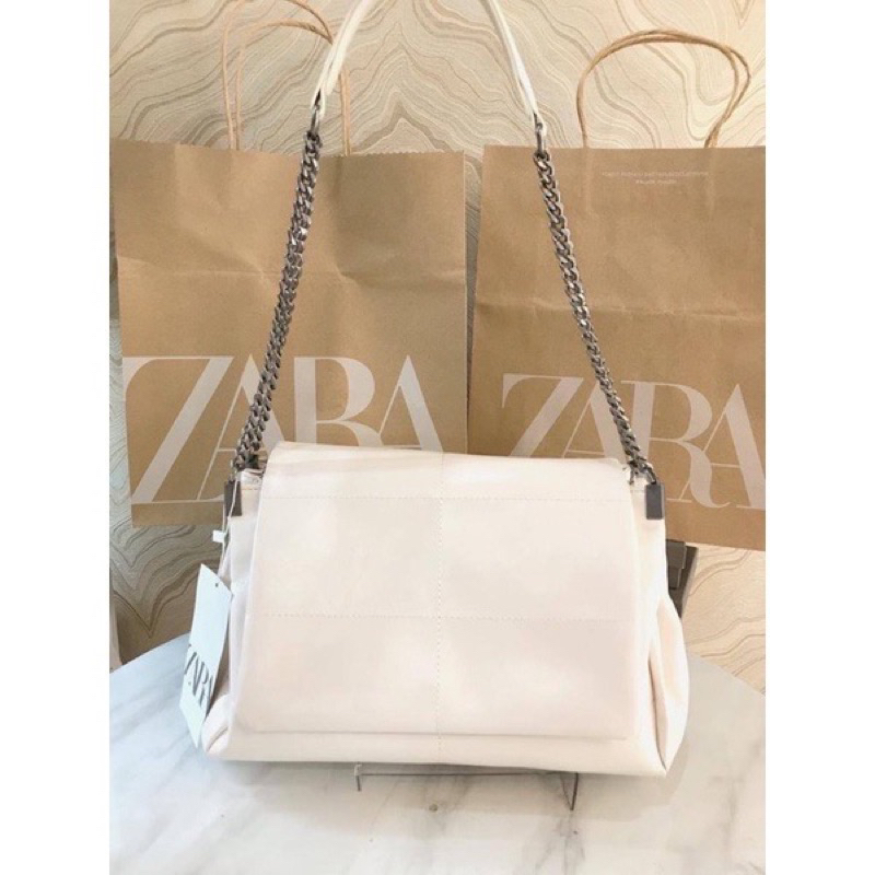 tas zara carpenter tote + paperbag / zara shoulder crossbody bag