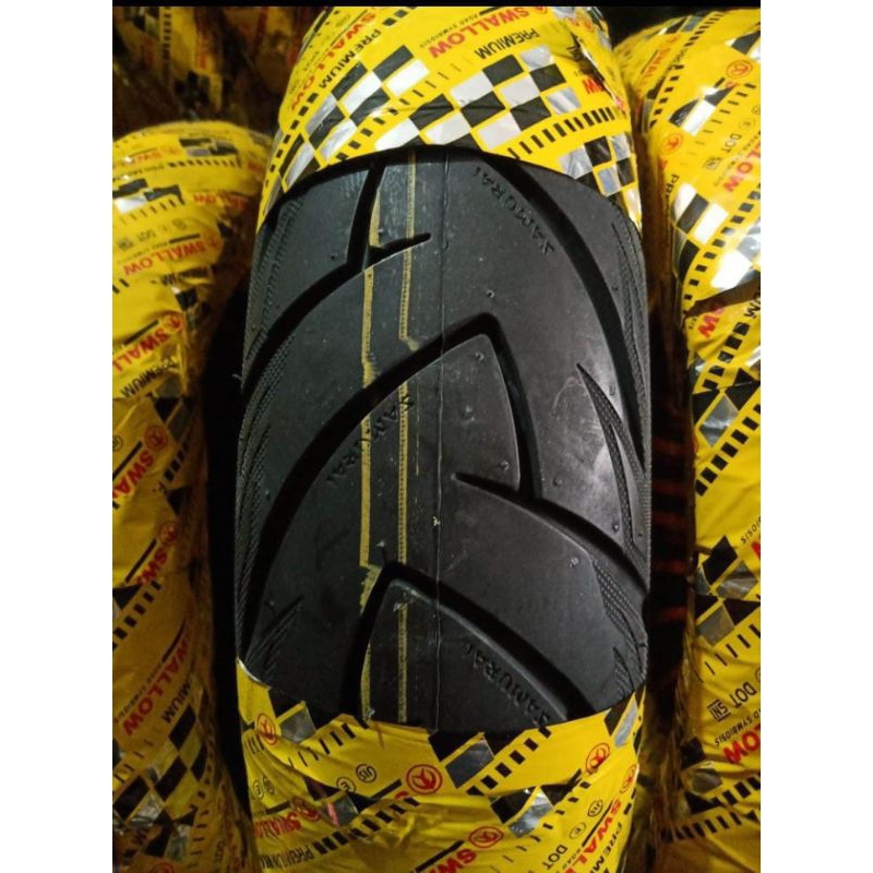 100 80 14 SAMURAI TL BAN LUAR MOTOR RING 14 TUBELESS SWALLOW