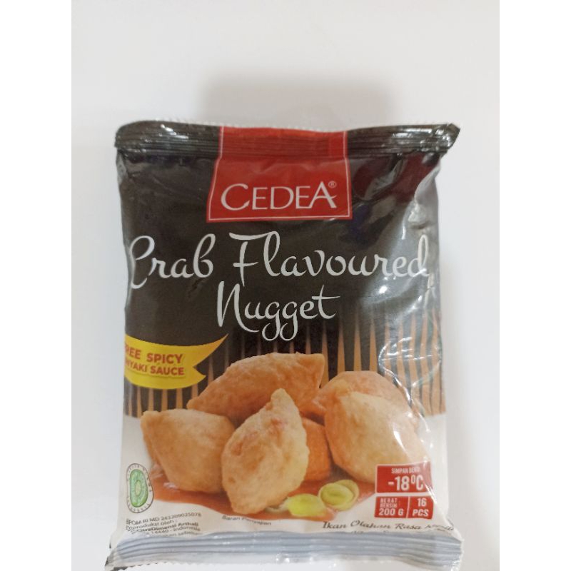 

CEDEA crab flavoured nugget 200gr /crab naget