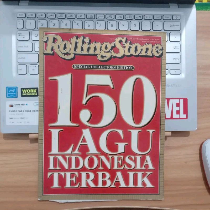 (Sepaket) Majalah Rolling Stone & Kaset The Sastro