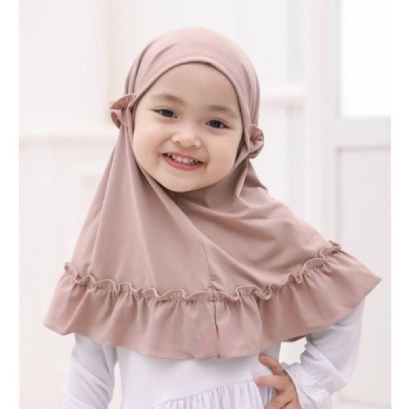 Jilbab Anak CARLA / Kerudung anak bahan jersey