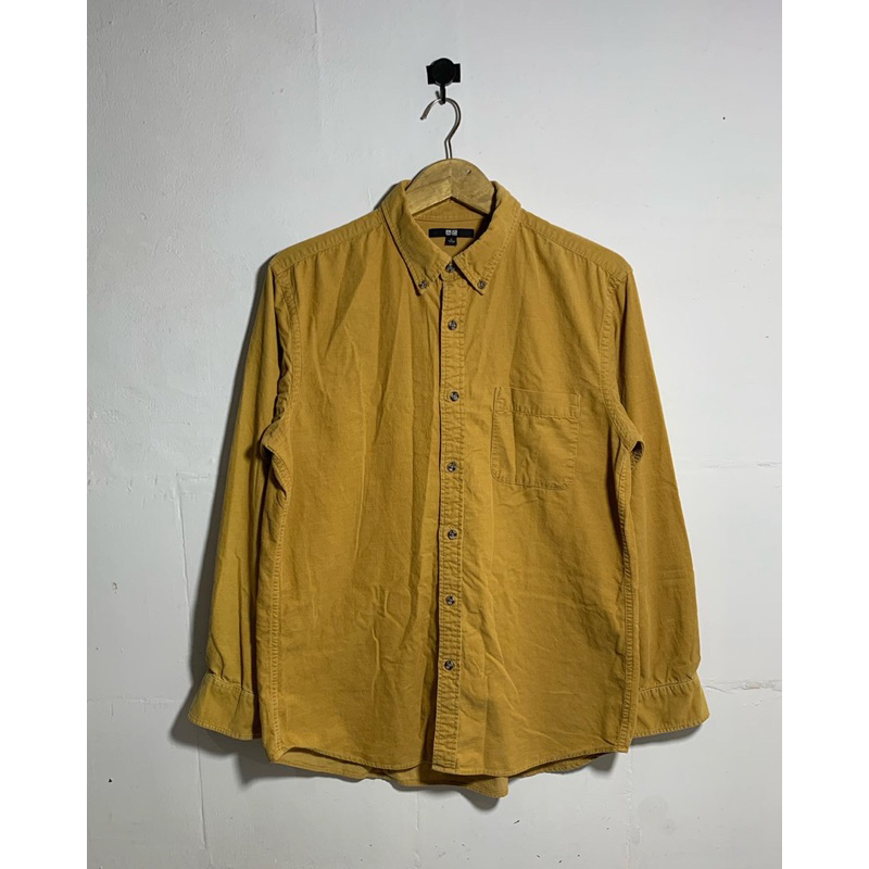 KEMEJA UNIQLO CORDUROY SECOND ORIGINAL