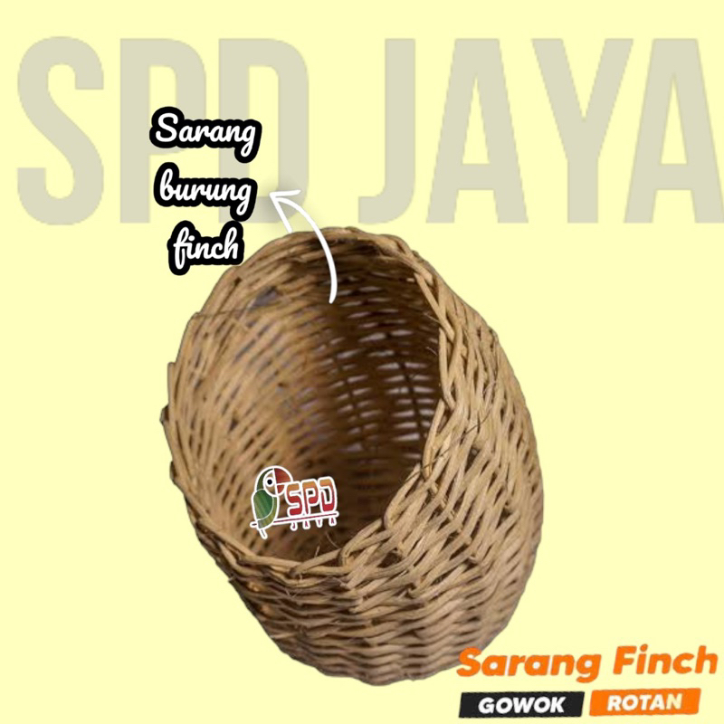 SARANG BURUNG FINCH KENARI SANGER EMPRIT BLACKTHROAT /  SARANG GOWOK