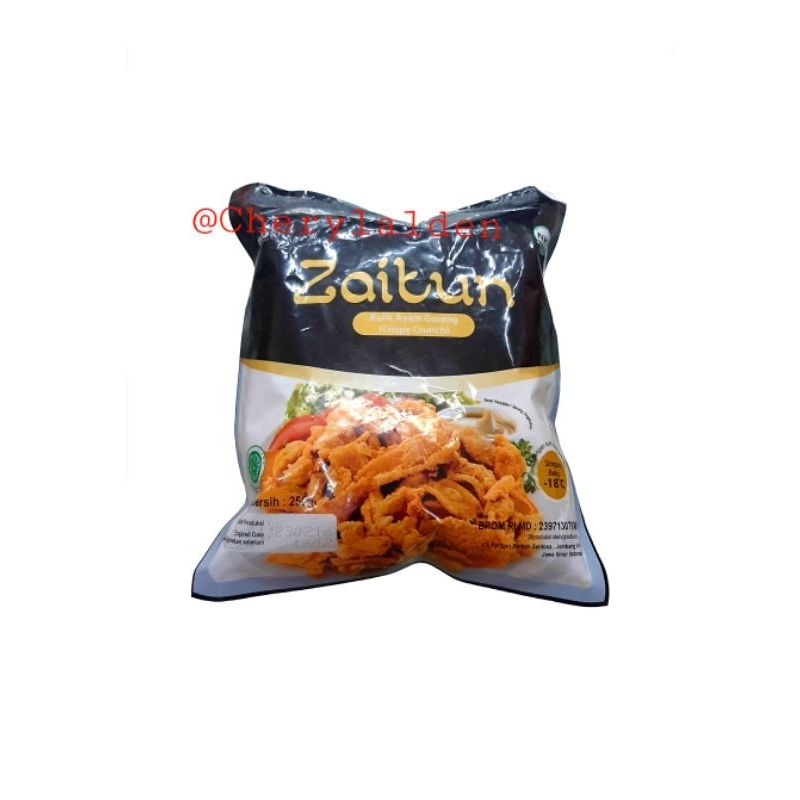 

❤️Chery❤️ Kulit ayam zaitun 250g