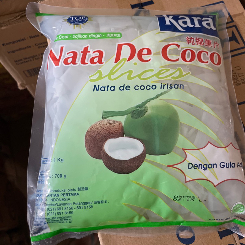 

Nata de coco Slices 1kg per pcs ( Slice / 1 KG )