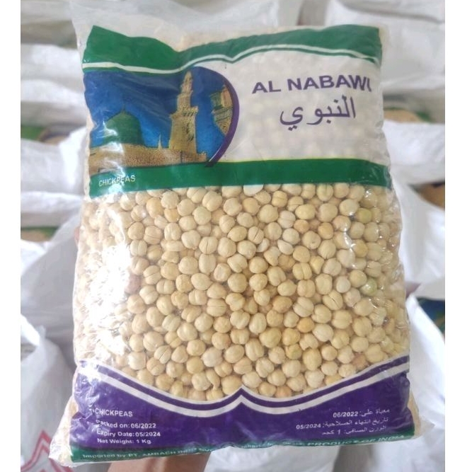 

Chickpeas Arabic Bean Kacang Arab Al Nabawi Impor Gizi Tinggi