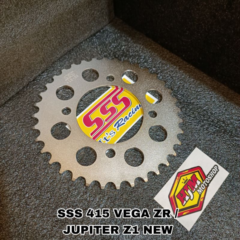 Gear Belakang SSS 415 Vega ZR Jupiter Z1 New Ukuran 34 35 36 37 38 39 40 41