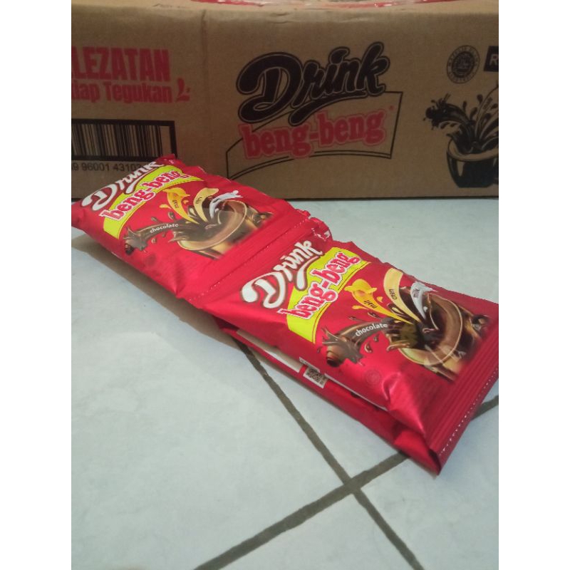 

Drink BengBeng 1 box/ 80sachet/Minuman coklat/Murah/Mayora/Minuman Coklat Dingin/Es Coklat dingin/Minuman enak/MINUMAN DINGIN MANIS COKLAT/MINUMAN VIRAL TERKINI