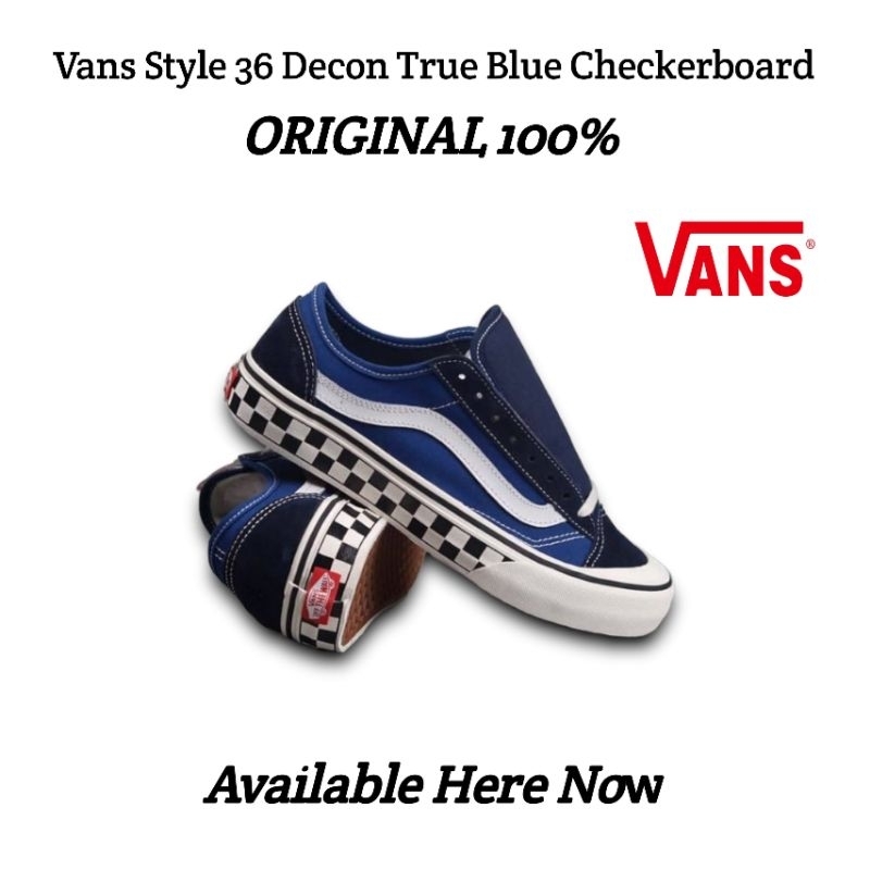 Vans Style 36 Decon True Blue
