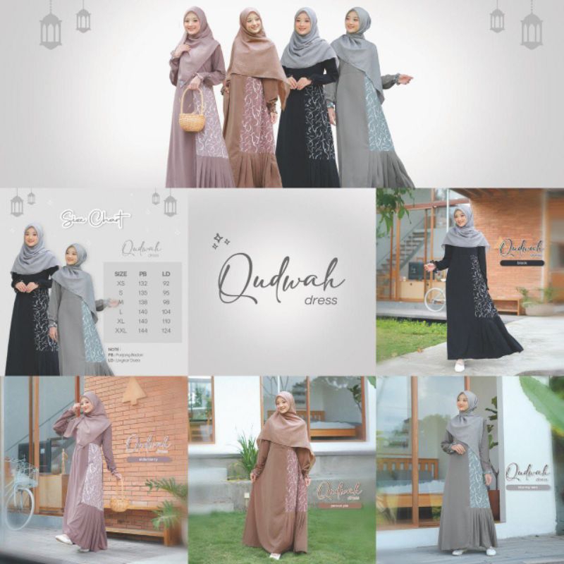 QUDWAH DRESS BY.SILMEE