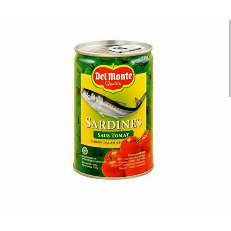 Delmonte Sarden Tomat 425 gr