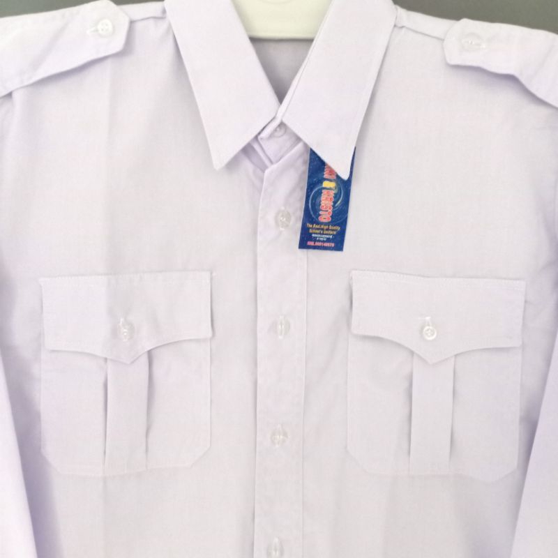 Baju PDH l Baju PASKIBRA l Baju PMR - Lengan Panjang, Bahan OXFORD Merk Niki